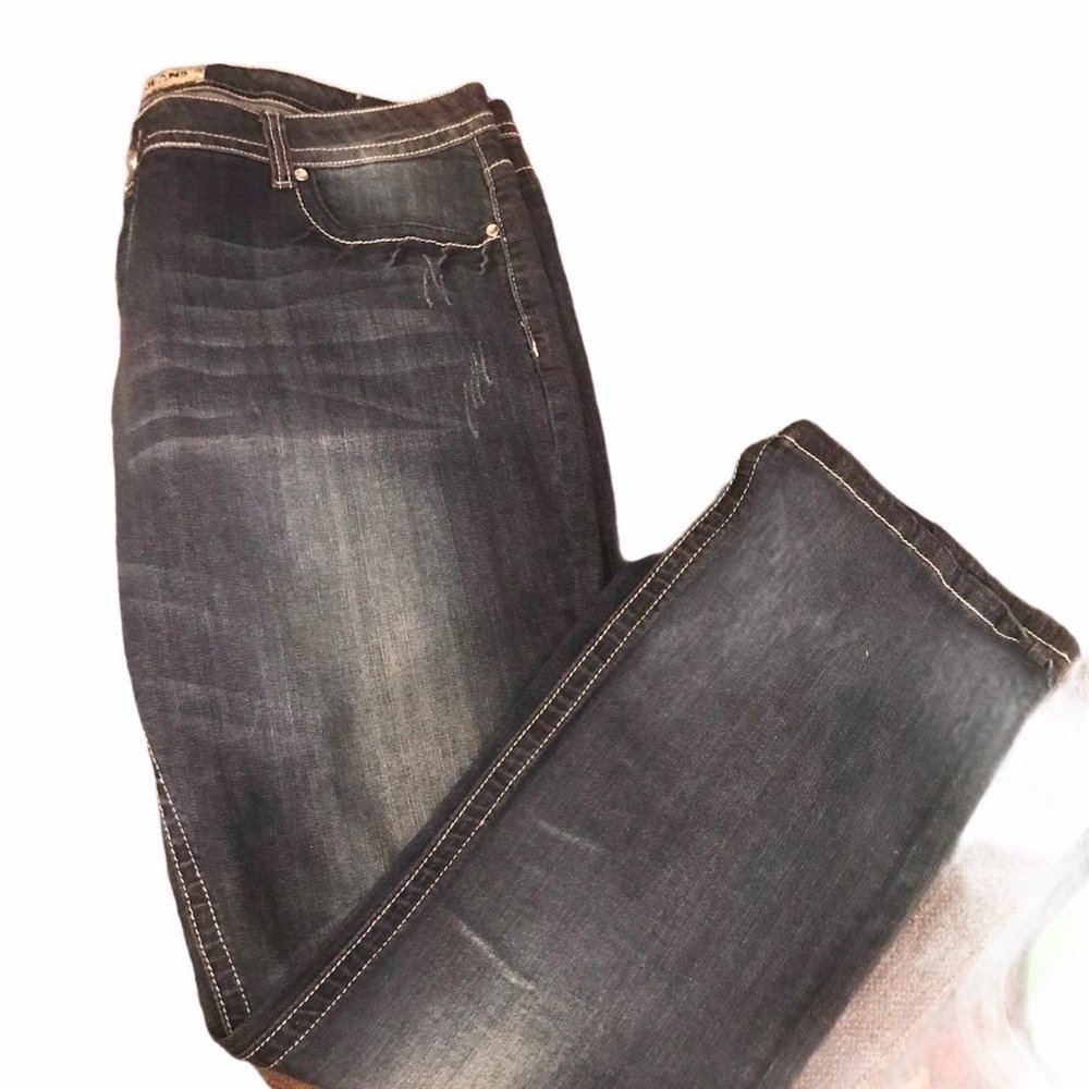 Size 22 distressed Toxic jeans